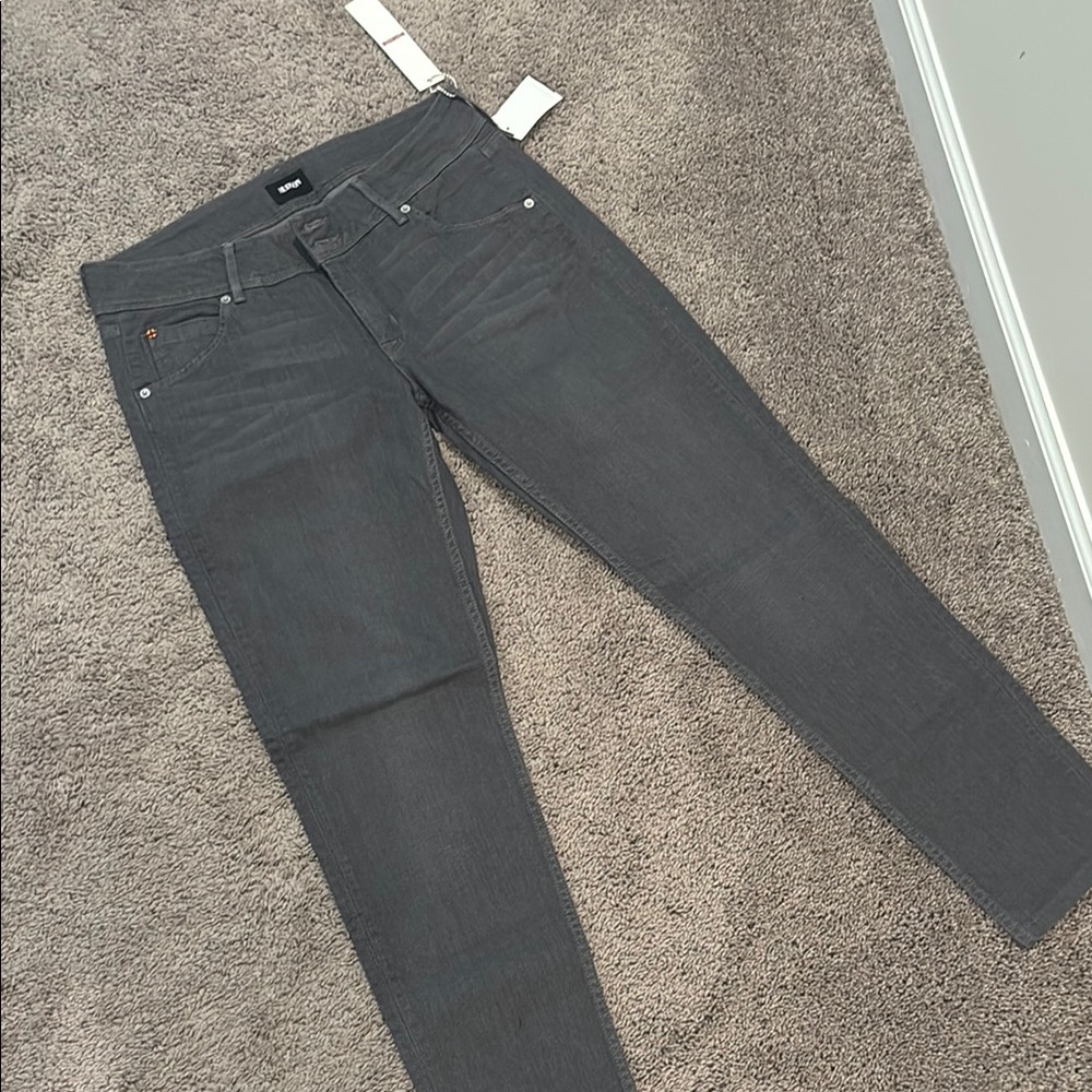 Hudson Jeans Gray Skinny Matte Finish
